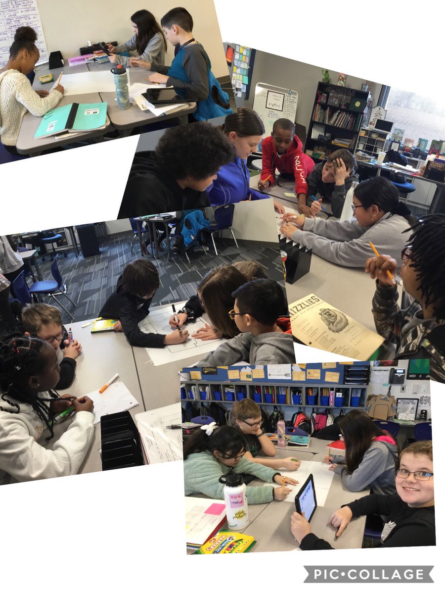 ⁦<a href="/Gateway6NKC/">Gateway6NKC</a>⁩ Ss kick off our unit about America’s identity by brainstorming their thoughts on what living in America means. #GoGrizzliesNKC ⁦<a href="/GatewayMarvels/">GatewayMarvelsNKC</a>⁩