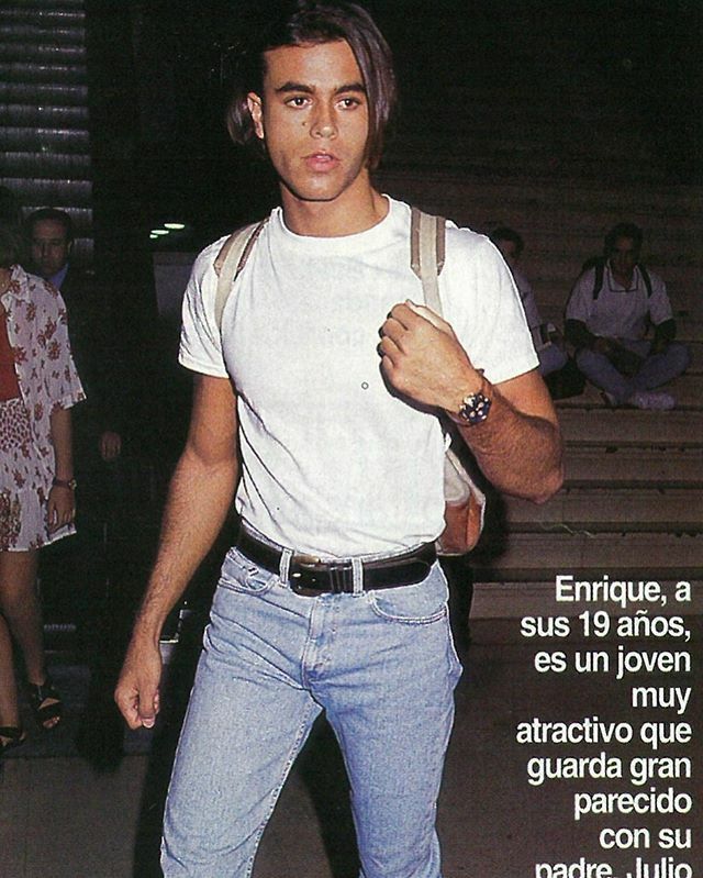 Enrique Iglesias Updates On Twitter TBT EnriqueIglesias At The