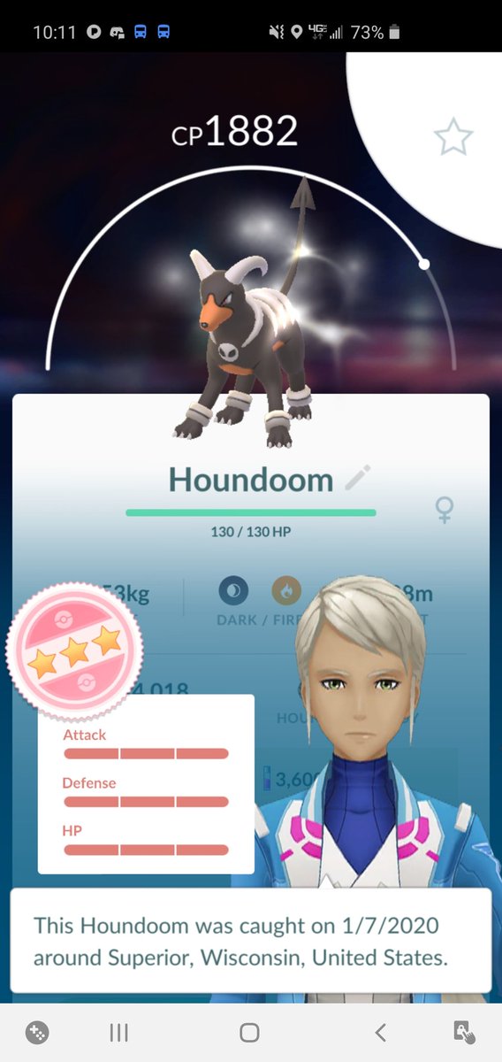 Parzival630's tweet image. New mons this week. #PoGO #PokemonGo #TeamRocketGo #Hundo #Jirachi #Moltres