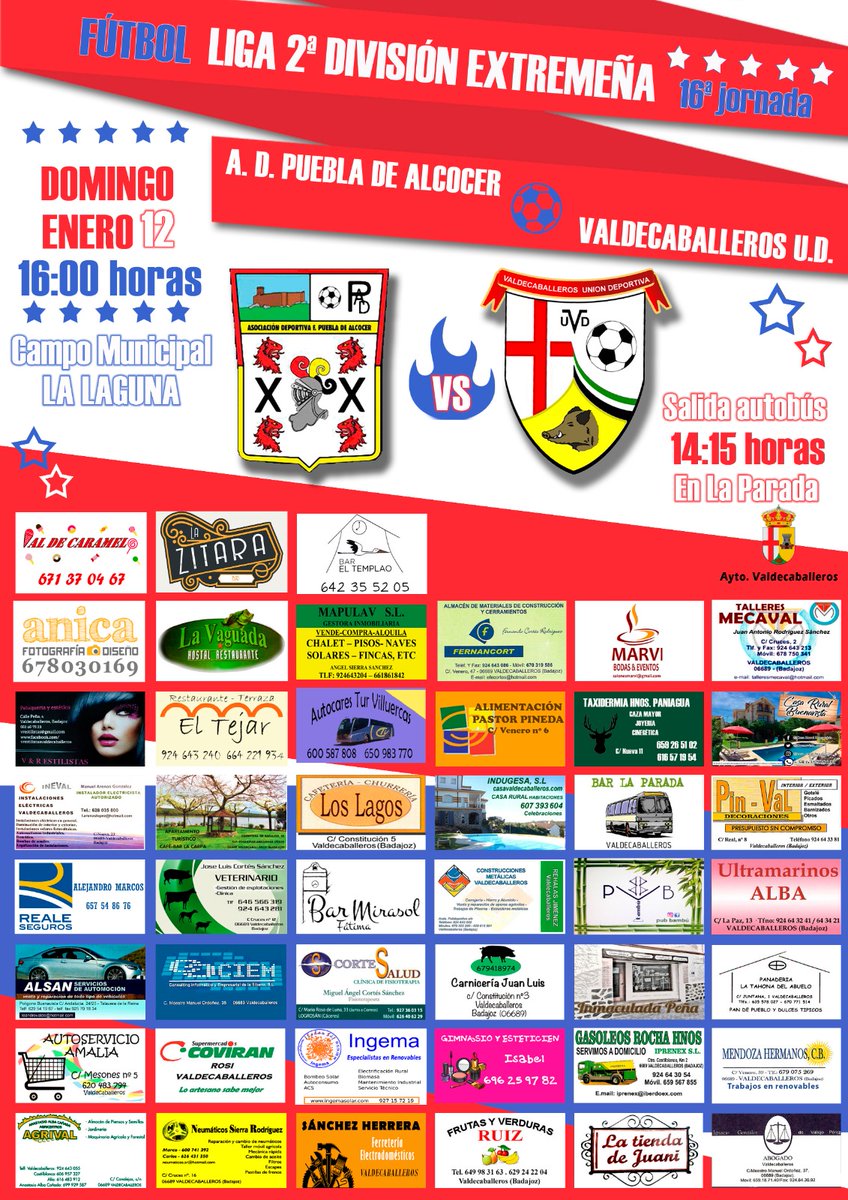 VALDECABALLEROS UD (@valdecaud) on Twitter photo 