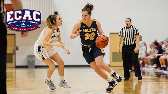 WilkesWBB's tweet photo. A huge congratulations goes out to Freshman @MacyBerryman as she was named @ecacsports Rookie of the Month! 🏀👊🏼 https://t.co/IrVykkfe0z