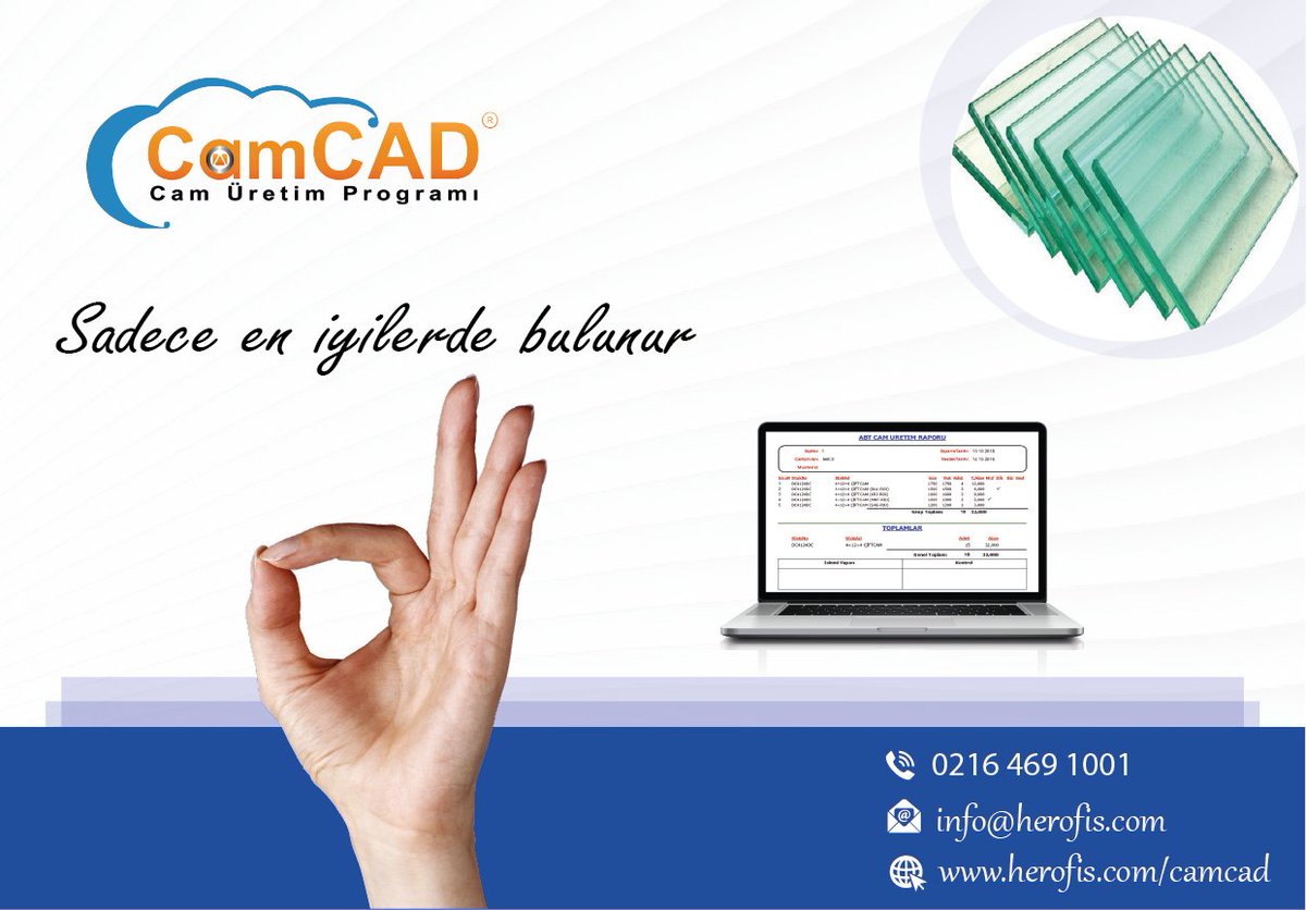 camcadprogrami's tweet image. herofis.com
0216 469 1001
info@herofis.com

#camprogramı #camüretimi #glass  #manufacturing #Software