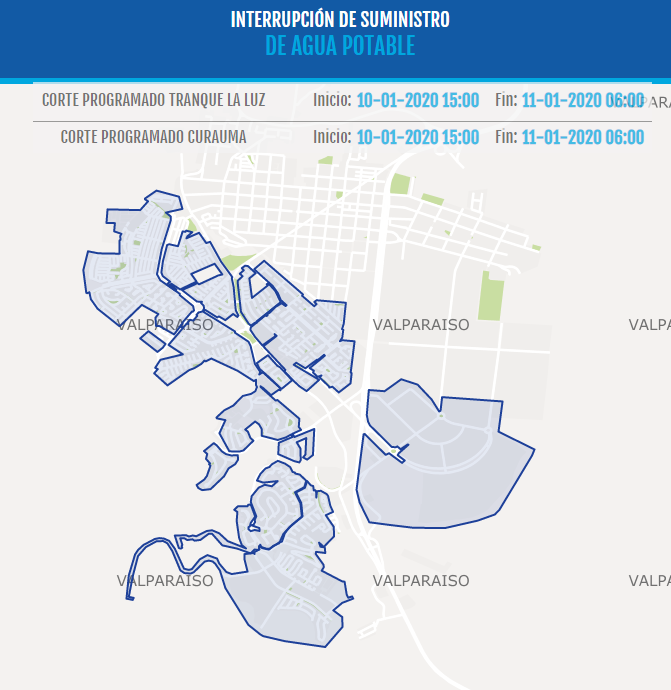 ComunaPdP's tweet photo. #AlertaPdP
[vie 10 ene 2019 15:00] Corte del Suministro de agua todos los sectores nuevos según plano referencial... https://t.co/JaP2tbUIbW