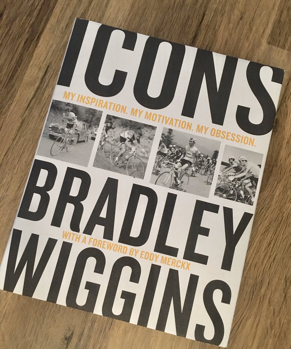 Competition time then 🕺💃 fancy a copy of Icons by Bradley Wiggins on us?! Course you do! Give us the best entry to our caption competition on the following tweet...👍