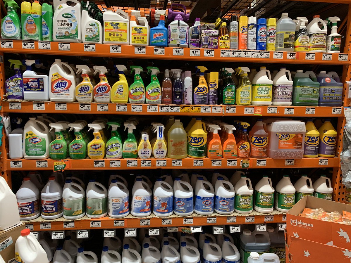 Great job Bryan with taking pride in the cleaning aisle ! Getting the the product on the shelf for our customers .