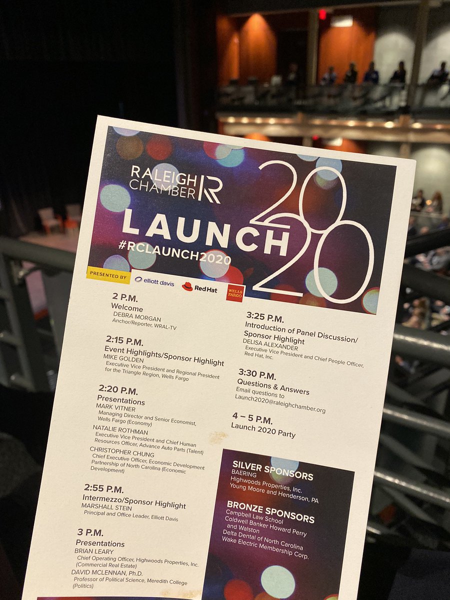 DanyaPerry's tweet photo. We are talking about our “state of the economy” at the #RCLAUNCH2020 event - striving to create an inclusive economic ecosystem must always be front of mind. @RaleighWake @raleighchamber #EquitableEconomicDevelopment https://t.co/PTqNiP60iW