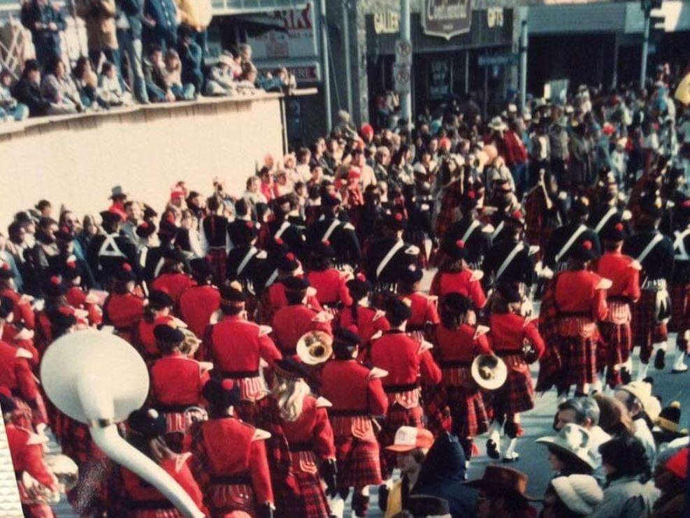 QueensBands's tweet photo. Here’s today’s #throwbackthursday courtesy of some awesome Alumni that shared these photos of the Bands at the Dallas Cotton Bowl in January 1982.
.
What’s your favourite event that Queen’s Bands performs/performed at? https://t.co/ukzKYjzEIv