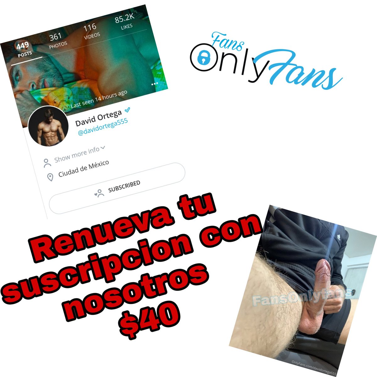 fansonlyfans's tweet photo. Estabas suscrito con nosotros? Renueva tu suscripcion, disfruta de los excelentes precios por ser cliente, envíanos mensaje directo 😍 https://t.co/ae61ZRNLgx