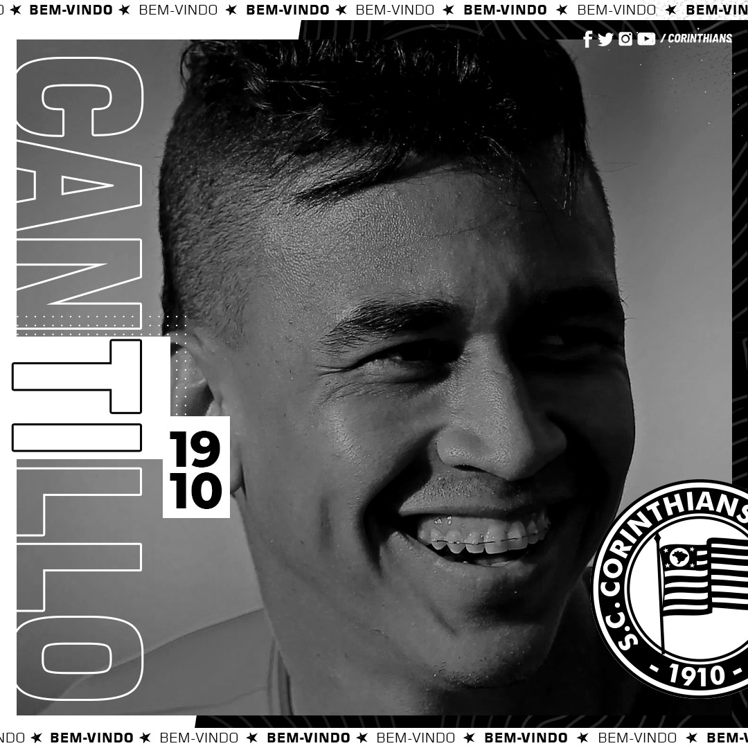 Cantillo é do Corinthians! 🖊🇨🇴

Meia colombiano assina contrato até 2023 com o Timão e é o mais novo reforço para a temporada. Bem-vindo, <a href="/victorcanty/">victor cantillo</a>! 

#BemVindoCantillo
#BienvenidoCantillo
#VaiCorinthians