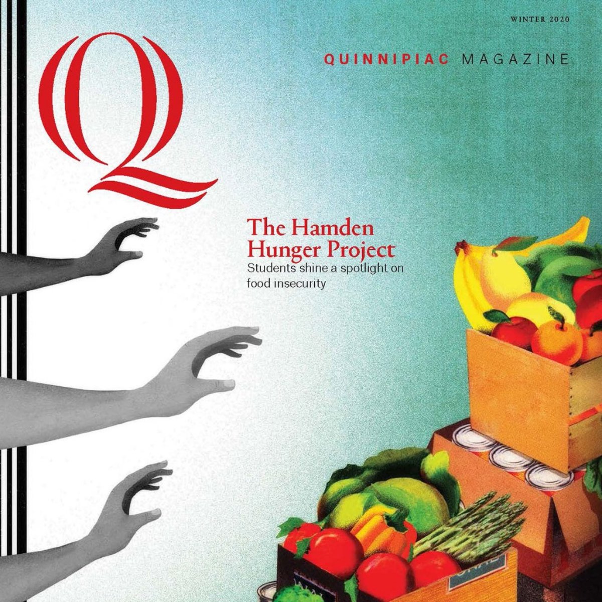 amyswalk's tweet image. Thanks so much to @briankoonz for bringing attention to our @ONA supported @HamdenHunger Project! And a big thanks to our featured students @sam__bashaw @michaelamendy @KaylinBracey @iamWynton @RickLessard and design prof @courtmarchese. Check it out:  magazine.qu.edu