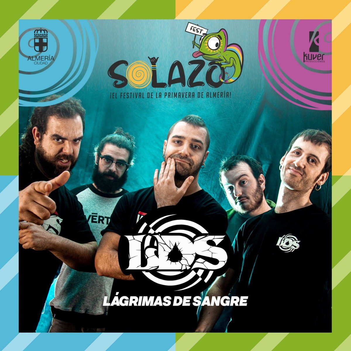 3,2,1...
💣
.
🔥 LÁGRIMAS DE SANGRE 🔥 ¡NUEVA CONFIRMACIÓN para el cartelón de SOLAZO Fest 2020! ☀️
.
¡Una de las bandas de rap más aclamadas de la actualidad! 💥 
Hip hop con pinceladas de reggae, rock e incluso algún ritmo cercano a la salsa, ¡Lo de hoy un COCKTAIL MÓLOTOV! ⚡