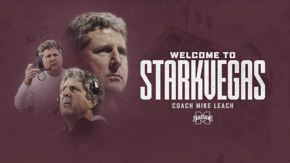 HailStateFB's tweet image. OFFICIAL: Two-time National Coach of the Year @Coach_Leach is headed to #StarkVegas!

📰 hailst.at/mikeleach

#HailState🐶