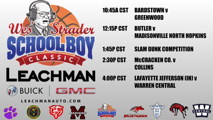WCAthleticDept's tweet photo. Make sure to mark your calendars for Saturday, Feb. 8 and check out some of the best high school basketball the Commonwealth (and Indiana) has to offer. We look forward to seeing everyone on the 8th at Warren Central. #WSSC2020 https://t.co/MOHjZAI605