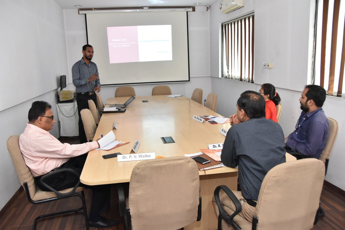 ecell_ghrce's tweet photo. Presentations of applicant Start-up for selecting Start-ups under AICTE-Samriddhi Scheme was organized on 10 December 2019. Five Startups have presented their plan in front of Program Evaluation Committee. GHRCE has received grant under AICTE-Samriddhi scheme #GHRCE #Startup https://t.co/YZcJaDfaOB