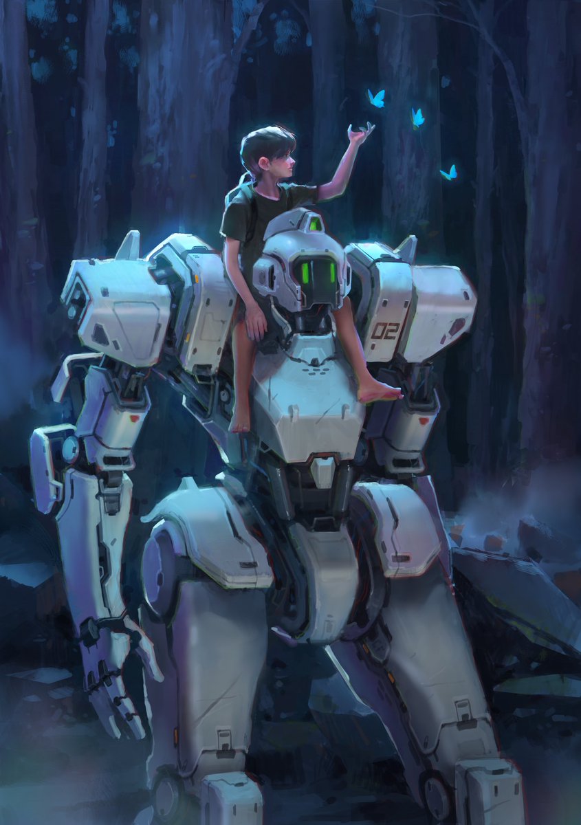 chinfongart's tweet photo. #throwbackthursday Since I’m working on robots at the moment, keeping the theme going for a bit with this piece. It was inspired by an #odeza video.
.
Prints below including this one if interested:
.
https://t.co/nZbI8235MN https://t.co/HoMbcx7gy9