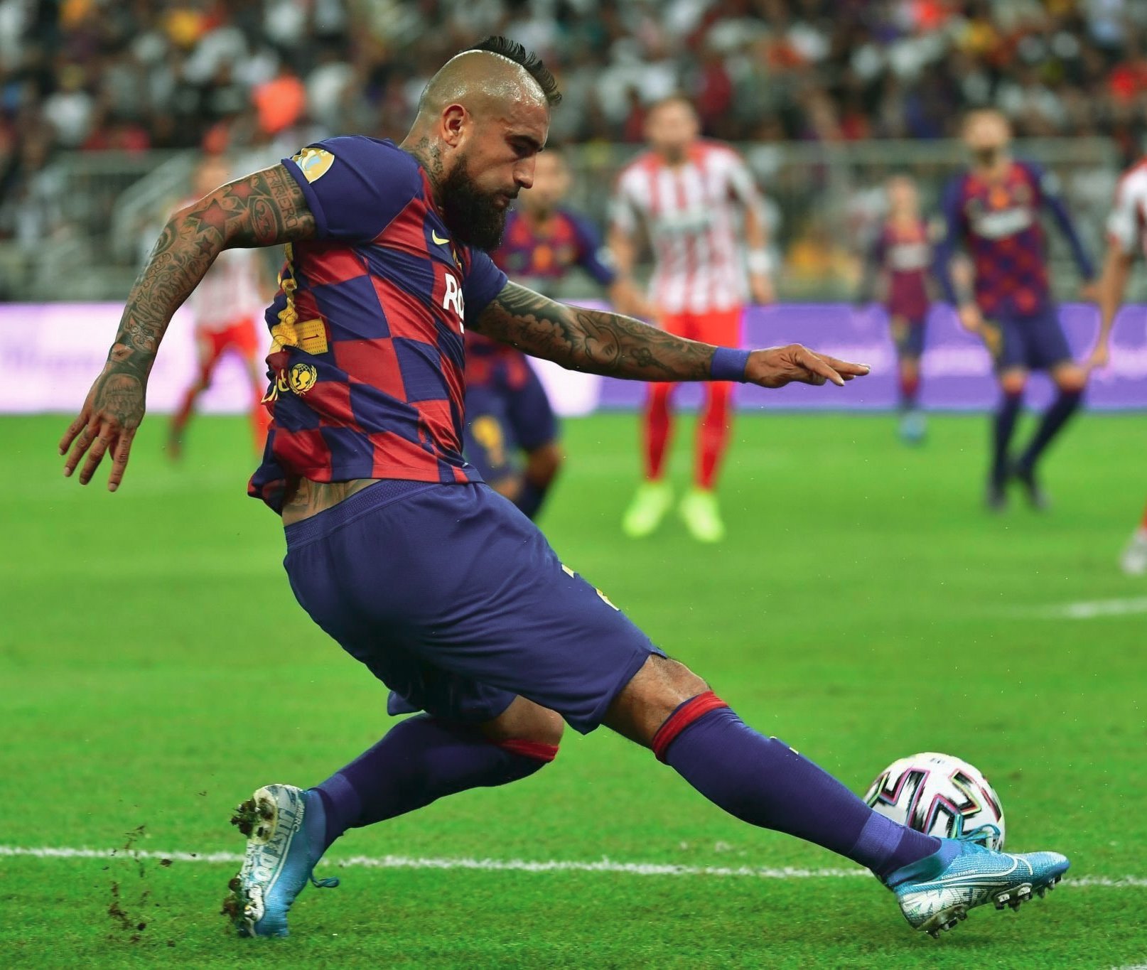 Image of Vidal in the Super Copa