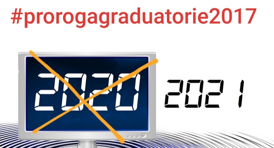 ConcorsoneRoma's tweet photo. È iniziato un nuovo anno ma la richiesta è sempre forte e sempre la stessa: #emendamentosubito al #Milleproroghe per ripristinare la durata delle #graduatorie2017 PA al 2021 @DadoneFabiana @g_brescia @DanielaDonno
@M5S_Senato
@SenatoriPD
@M5S_Camera
@Deputatipd
@antoniodesant21 https://t.co/AXBmXSoDX8