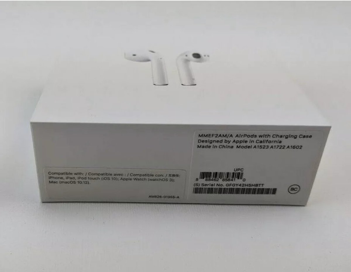Techgods3's tweet image. Two pairs of generation 2 airpods for $100 each shipped ✈️✅🇺🇸