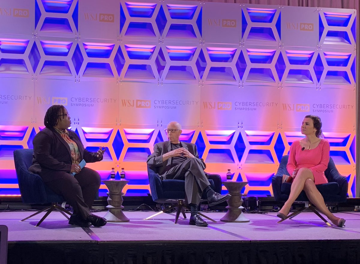 Cyber_Readiness's tweet photo. “We have to create cultures of security that start with small businesses and go through the entire supply chain” - @kierstentodt at #WSJCyber @WSJCyber @stanstahl #SmallBiz #smallbusiness #supplychain https://t.co/T9Yw2BSfxj