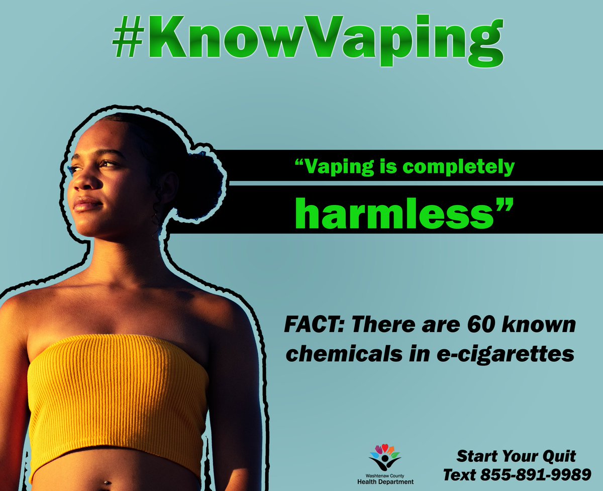 wcpublichealth's tweet photo. The My Life, My Quit Program is for young people ages 12-17 who want help to quit all forms of tobacco including vaping. #KnowVaping https://t.co/YvNoiljJqi

If 18 and older: Call 1-800-Quit-Now (1-800-784-8669) or enroll online at https://t.co/SYNSNNNSis https://t.co/NnfOnsYIDY