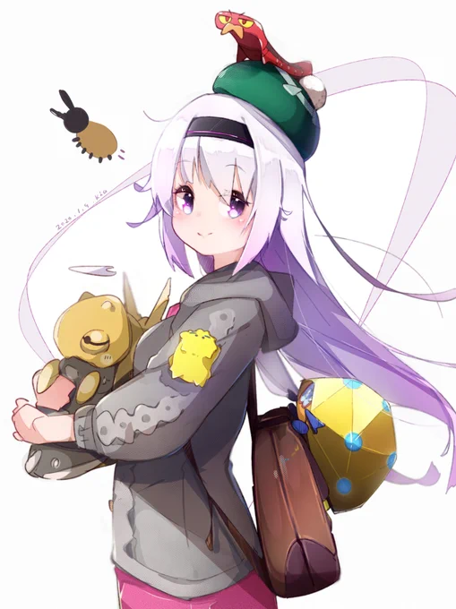 ほっぺたが可愛く描けてなかったから修正 
