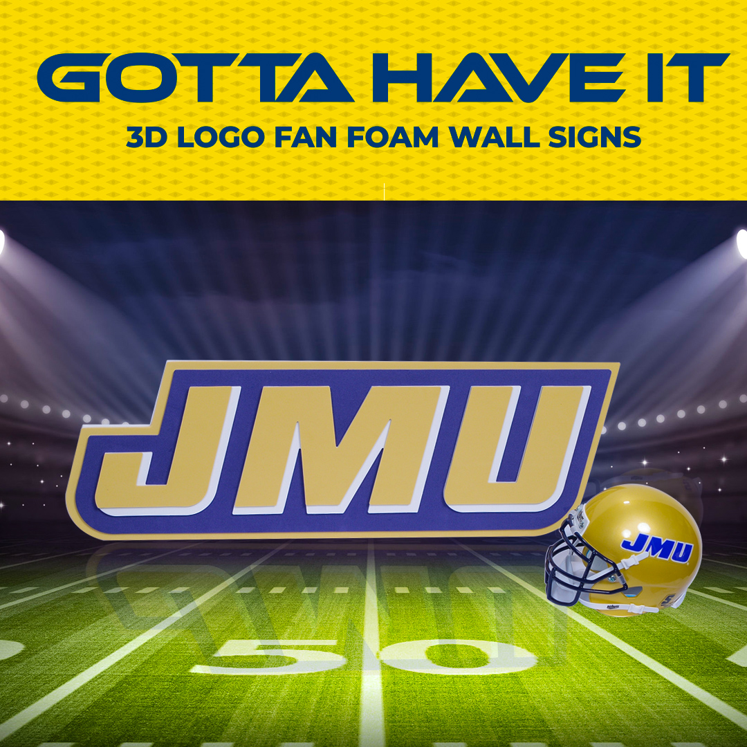 Calling all JMU fans... get your 3D FanFoams ready for this Saturday!!!

gottahaveitfanfoams.com/product/jmu-3d…

.
.
.
.
.
.
.
#GoDukes #gameday #jmu #jmualumni #jamesmadisonuniversity #jmufootball #nationalchampionship #fcsnationalchampionship #fcsfootball #jmudukes