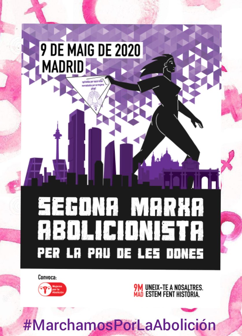 <a href="/MAbolicion/">Mujeres por la abolición</a> ha sido el único colectivo feminista capaz de organizar una marcha abolicionista estatal, en Bacelona 2019 señalando los lugares donde se mercadea con mujeres.

#MarchamosPorLaAbolición el 9 de Mayo de 2020 

Ahí estaremos todas las feministas! 

Únete