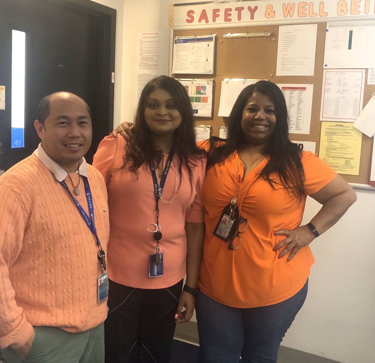 UA SFO Business (@sfobusiness) on Twitter photo Orange you glad you got the memo? <a href="/weareunited/">We Are United</a> <a href="/annie54c/">Annie Coffin</a> <a href="/MonikaGablowski/">Monika Gablowski</a> <a href="/MattatUnited/">Matt Miller</a> #BeingUnited Orange you glad you got the memo? <a href="/weareunited/">We Are United</a> <a href="/annie54c/">Annie Coffin</a> <a href="/MonikaGablowski/">Monika Gablowski</a> <a href="/MattatUnited/">Matt Miller</a> #BeingUnited