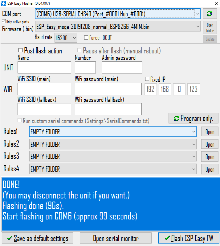 Monwifi_fr's tweet photo. #LT flashage via VM #Windows10 #Winbug d'un #WemosD1 pour #domotique avec connexion à un broker #MQTT https://t.co/1RUmIs13KR