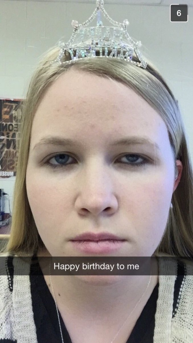 crabbyemily's tweet photo. Jess is just as thrilled to turn 23 as she was to turn 18!!! Happy Birthday ⁦@jessowen14⁩ 😤😤🥳 https://t.co/W9MGsFATes