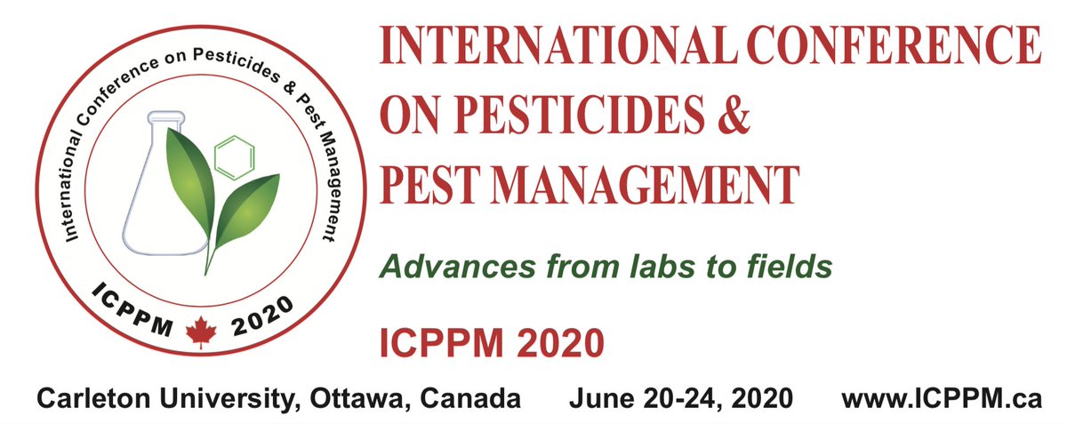 ICPPM 2020 ANNOUNCES THE KEYNOTE SPEAKERS
The International Conference on Pesticides &amp; Pest Management, has announced some of the keynote speakers and the beginning of registration. 
agrinews.ca/icppm-2020-ann…