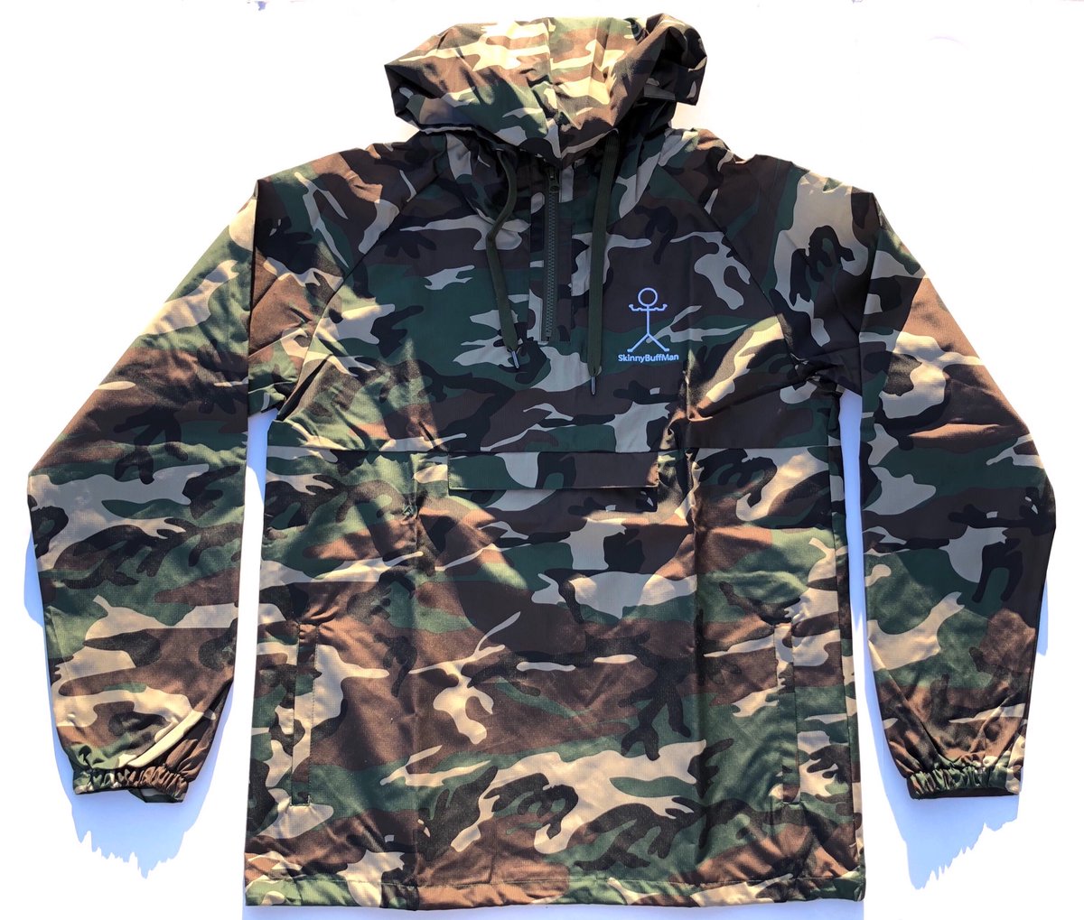 SkinnyBuffMan's tweet image. Fresh new Camo Windbreakers available online!

skinnybuffman.bigcartel.com