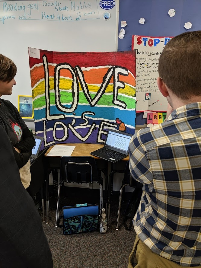 FredoniaCSD's tweet photo. Mr. Kuch and Mrs. Prevet's Middle School English classes have been working hard on a Student Advocacy Showcase. For the full story, please visit our FB page. Also, check out the students' blogs about their topics!
https://t.co/PvcVLVbOOI

#myfredonia https://t.co/zsXi9TRwKL