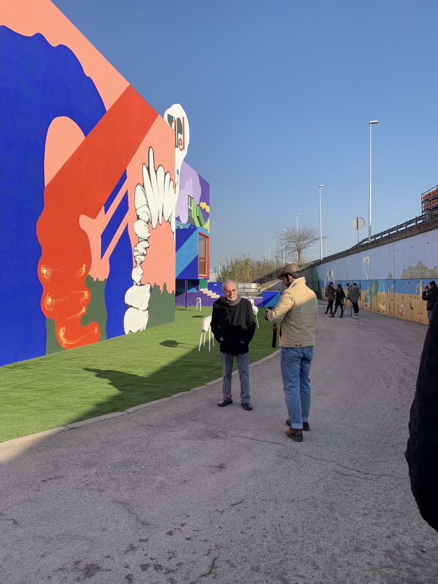 CarlosToribio04's tweet photo. Amb la col•locació de les peces dels bens finalitza una nova restauració de les pintures de la Tipel amb Arranz-Bravo al capdavant. Bon matí visitant de nou aquest espai tan conegut i que serà epicentre les properes setmanes. #paretsdelvalles @ajparets https://t.co/LJaFZplPXm