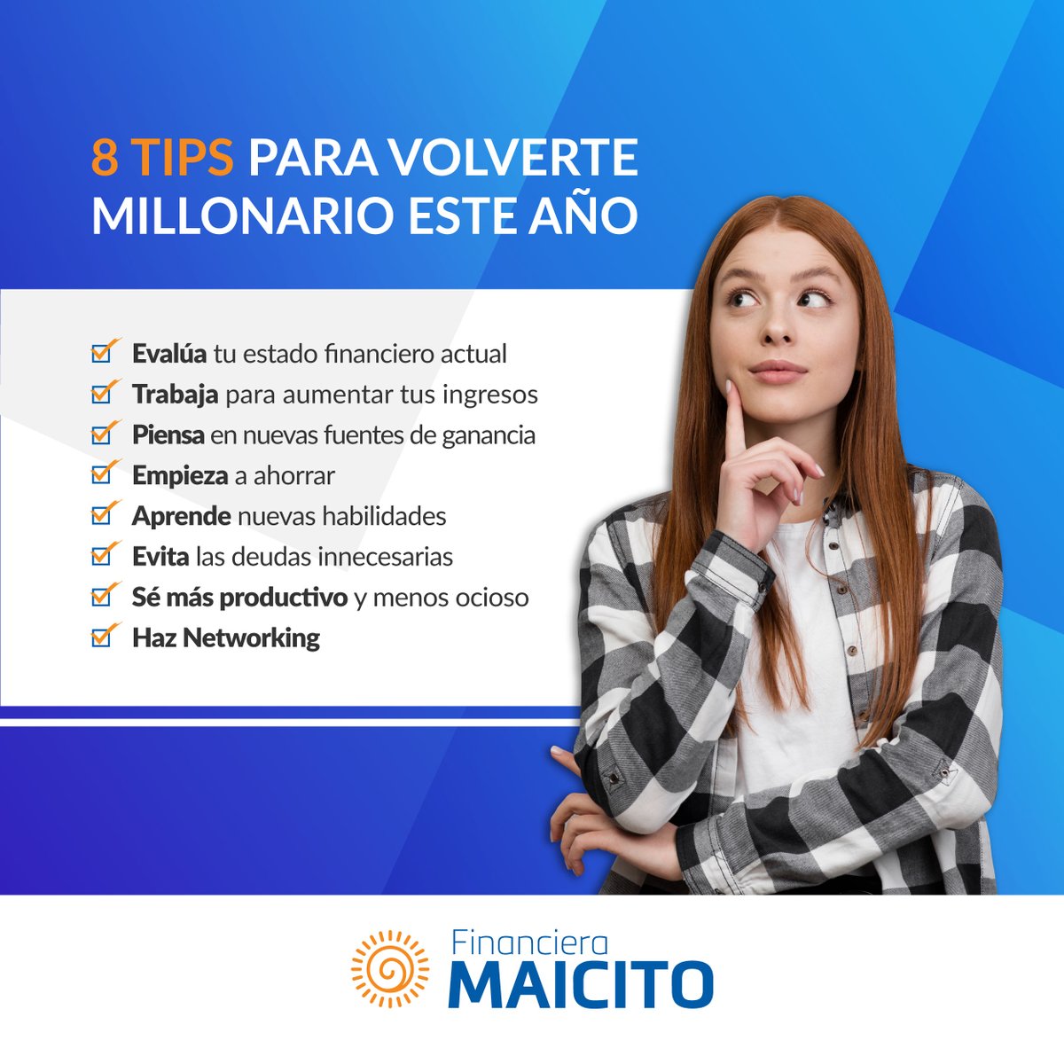 F_Maicito's tweet photo. Acumular riqueza requiere cambiar la manera en la que piensas e implementar esa transformación en tu vida de manera efectiva. Te damos 8 tips para lograrlo.
.
.
.
.
#Tips #Millonario #Ahorro #Programar #Bucaramanga #InstaTips #Productivo #Financiera #Maicito https://t.co/uWEfOlZkcm