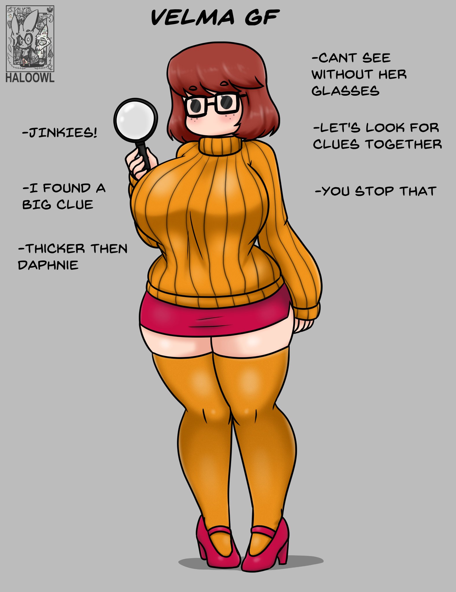 HALOOWL 🔞 on Twitter: "Velma GF #nsfw #idealgf https://t.co/ODQI24znc...