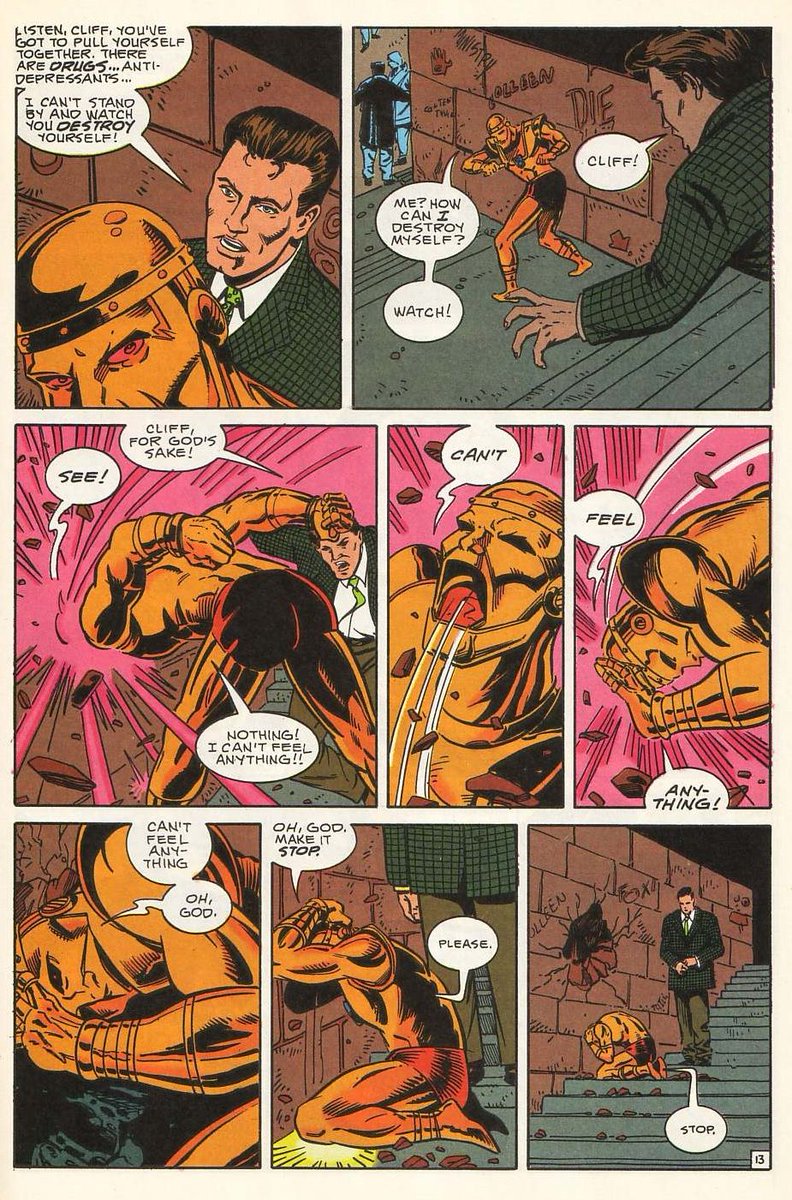 Doom Patrol: Book One by Grant Morrison and Richard Case - Never was a real fan of Morrison& #39;s writing but this book absolutely blew me away. Maybe the best 90& #39;s superhero book I& #39;ve read, reading it felt like cutting through butter. Need book two ASAP.