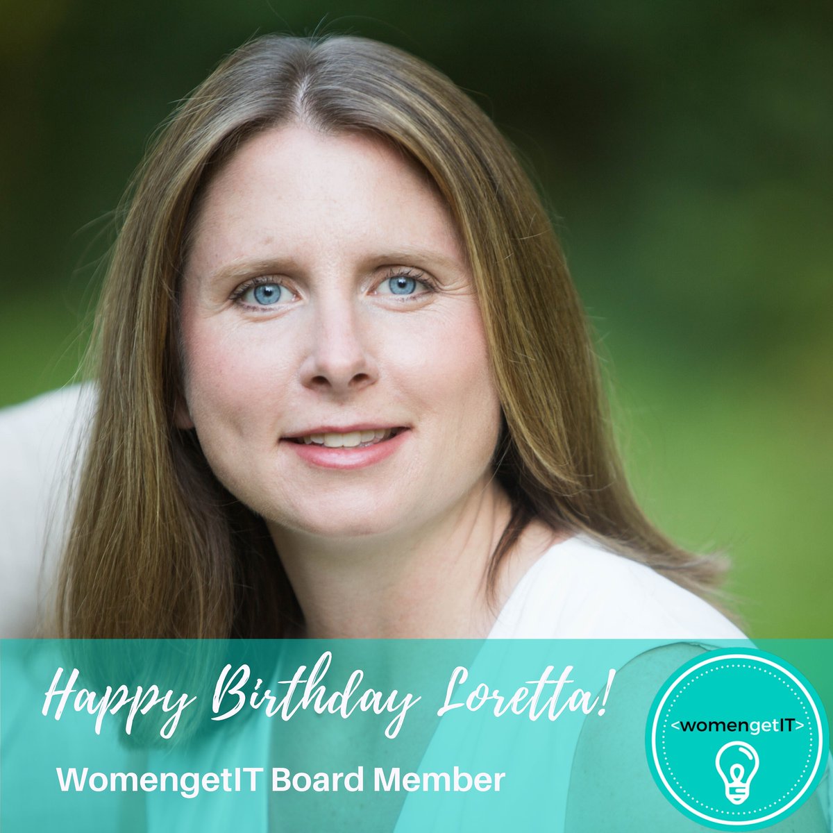 Happy Birthday to Loretta Stokes! WomengetIT Program Chair! We appreciate you and all of the work you do for our tribe! Enjoy your day! #womengetit #birthday #WGI
