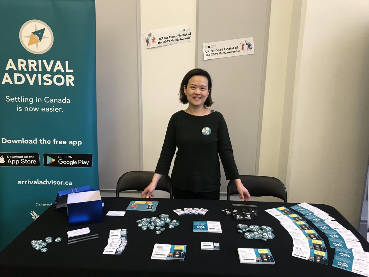 PeaceGeeks's tweet photo. Welcoming new students @UniCanadaWest and introducing #ArrivalAdvisor to help them settling in #BC. Download the FREE #ArrivalAdvisor app today! https://t.co/XZp5wUoxXY