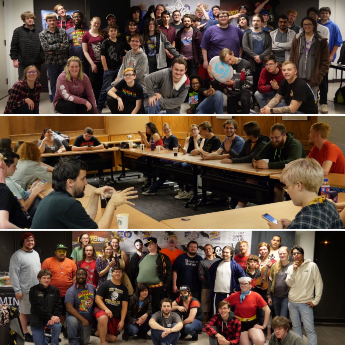 Eou1up's tweet photo. We're so thankful to have over 65 totally awesome student members! Thank you to everyone who helps support the club and attend our legendary events. We appreciate all of you! 

#ThankfulThursday #eou1up #ThrowbackThursday #Tespa #goEOU https://t.co/xdSGOX3Ha7