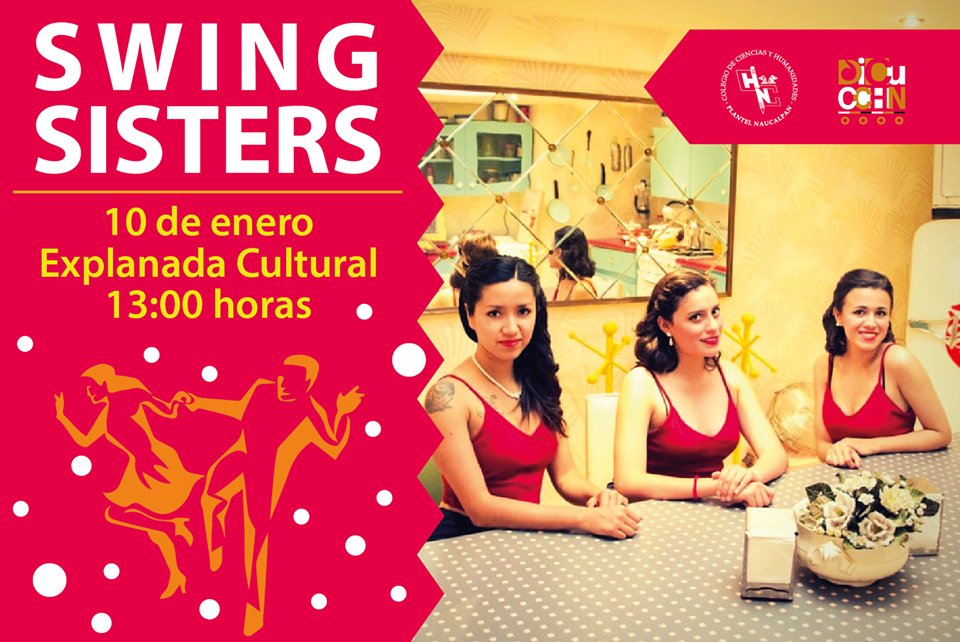 dicucchn's tweet photo. ¡Viernes al ritmo de las @lasswingsisters! 🎤
#CCHNaucalpan #DicuCCHN https://t.co/LhAcTH9mig