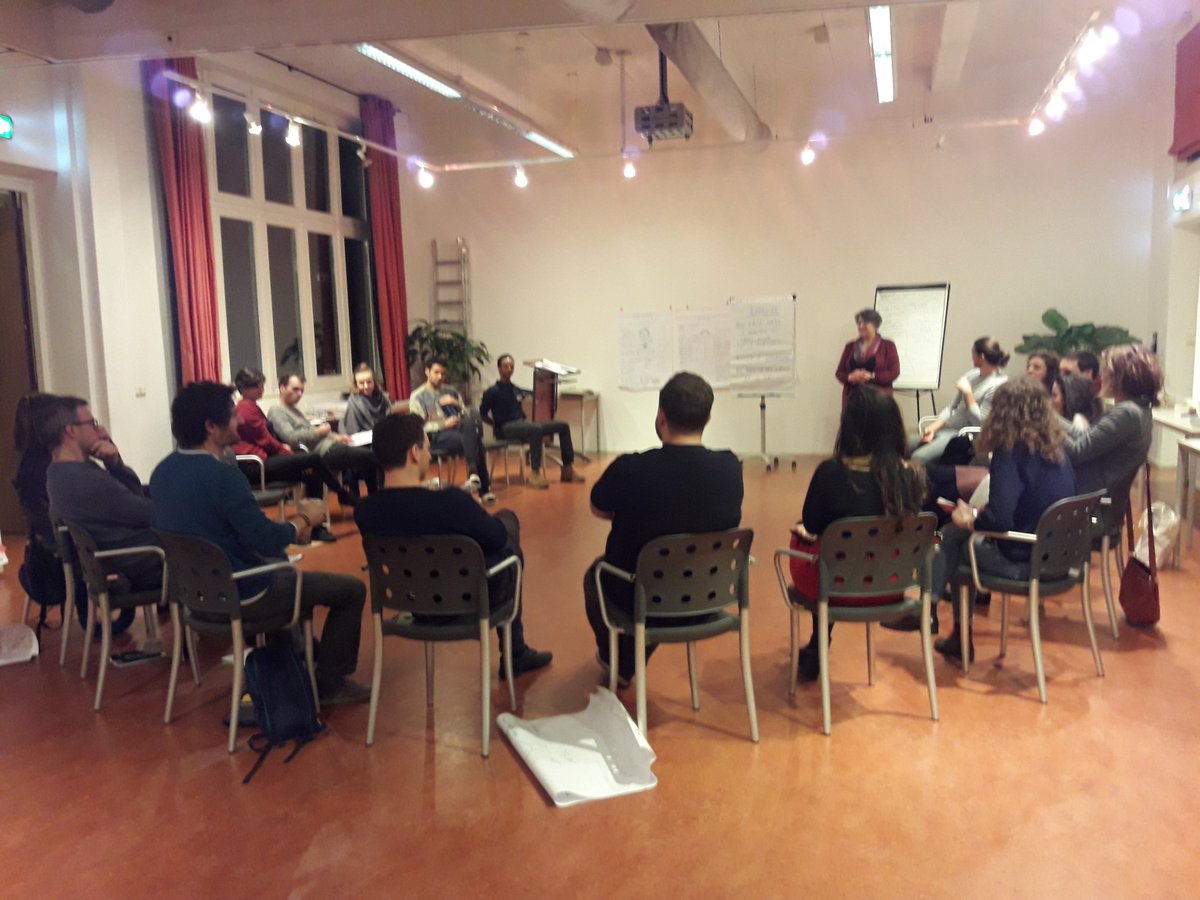 First day of the <a href="/european_may/">European May 🥦🌍</a> transnational grassroots organizing training. Really happy to reconnect intensely with everyone and plan the next campaign for social justice ✊🏻 @EuroAlter <a href="/IIRE/">IIRE</a> #Amsterdam