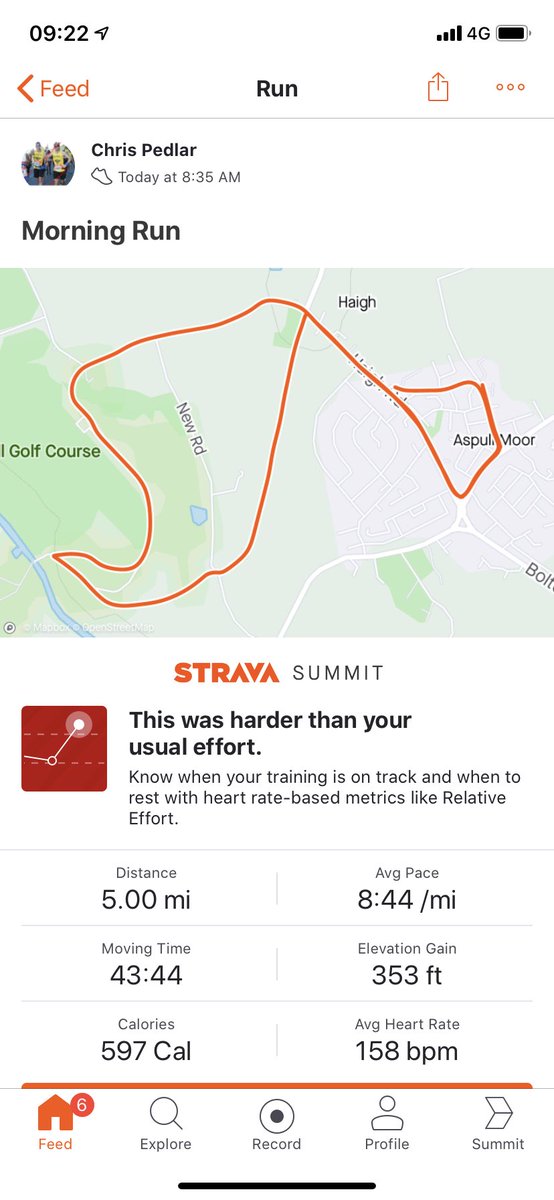 I’ve run the 8 out of the last 9 days, but it’s going well. 
41 done, 59 to go. 
<a href="/BusterTolfree/">Buster Tolfree</a> @kirsten_dart <a href="/emmamariahall/">emmamariahall</a> @Mortgage_Mind <a href="/richardjdeacon/">Richard Deacon</a> <a href="/PeterIzard/">Peter Izard</a> 
<a href="/UKRunChat/">UKRunChat</a>