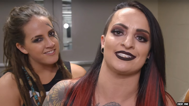 WWEWomen4ever's tweet photo. Happy Birthday Ruby Riott @RubyRiottWWE @sarahloganwwe @YaOnlyLivvOnce @WWEEmberMoon #rubyriott #WWE 🎂🥳 https://t.co/DtP0HAm7Zo