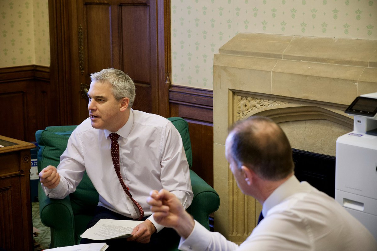 [THREAD]  #PictureOfTheDay 9th January 2020: Brexit Secretary  @SteveBarclay preparing for the last ever  @DExEUgov oral questions in  @HouseofCommons