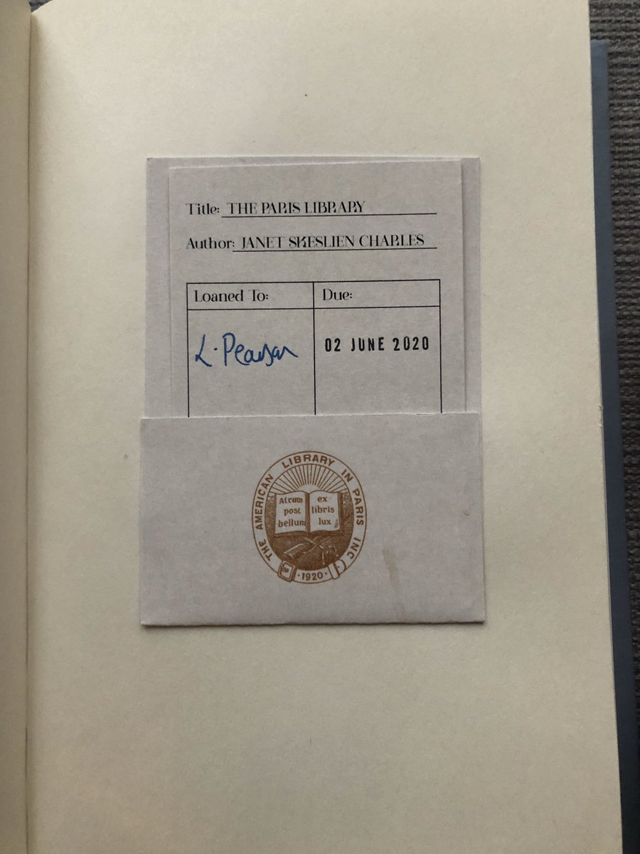 LauraPAuthor's tweet image. This stunner was the best Christmas surprise! Thank you for #TheParisLibrary, @TwoRoadsBooks! #TheMotherloadBookClub