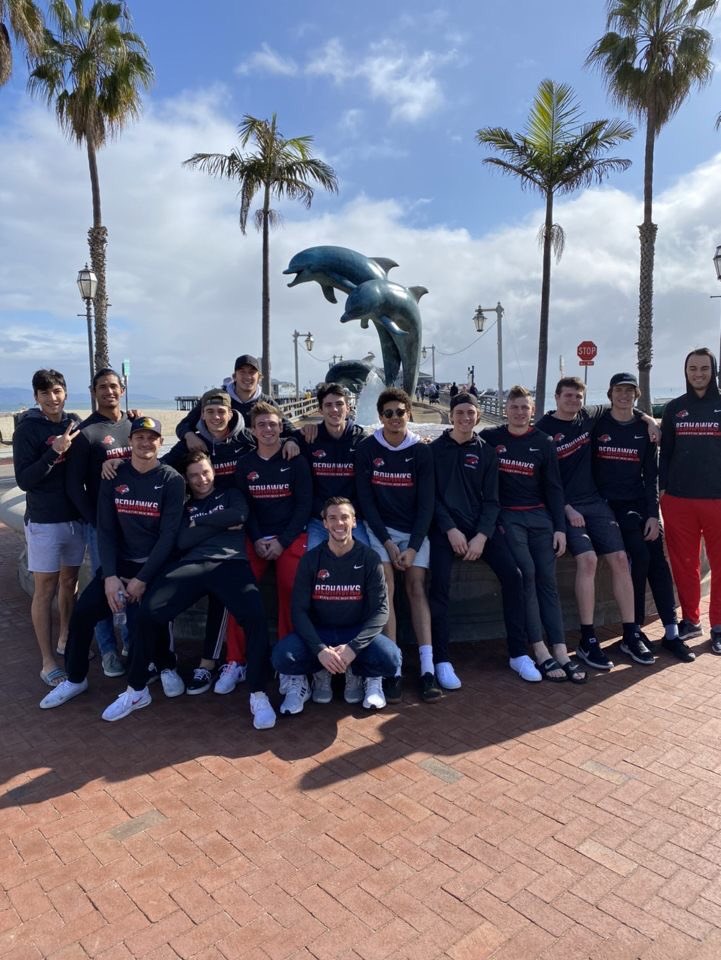 The boys are out here in Santa Barbara getting ready for the Asics Invitational! Check us out as we take on Cal State Long Beach tonight! 🏐🏝
