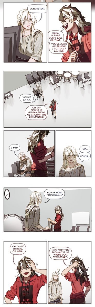 #AmongstUsComic 28. Making Friends (1/2)

This is my webcomic! Read it at:
? https://t.co/JeCwGAeqXZ

or on Webtoons:
? https://t.co/KZMJysw6kC 