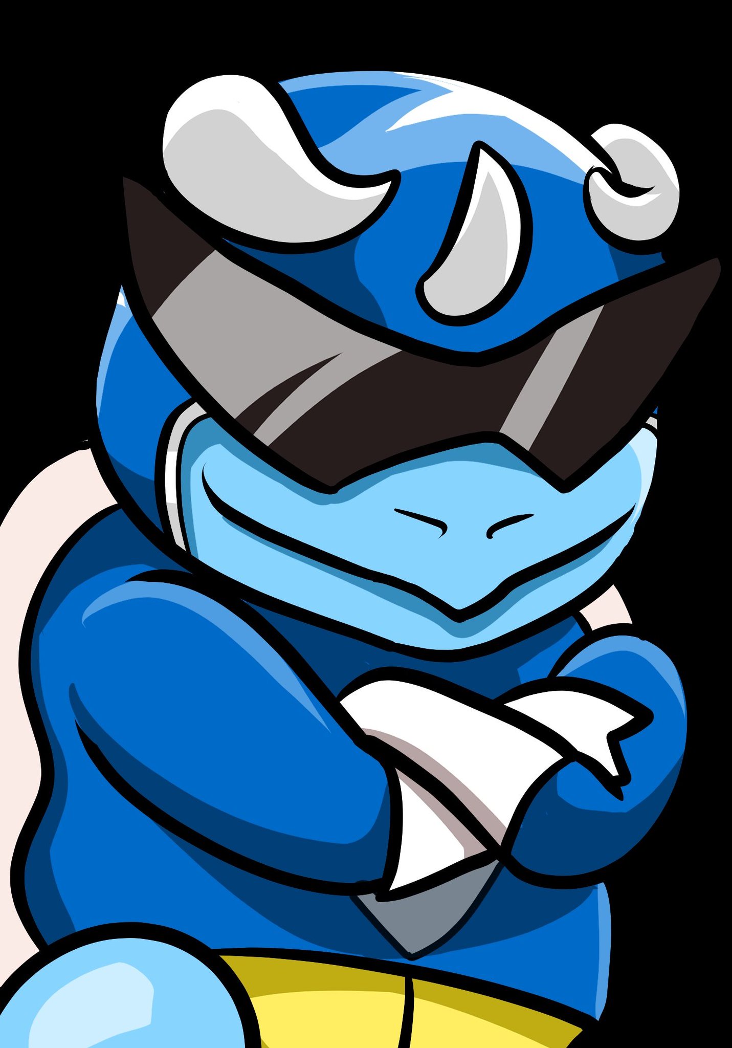Happy Belated Birthday ! Thank you again for letting Squirtle borrow the Blue Ranger Suit! 