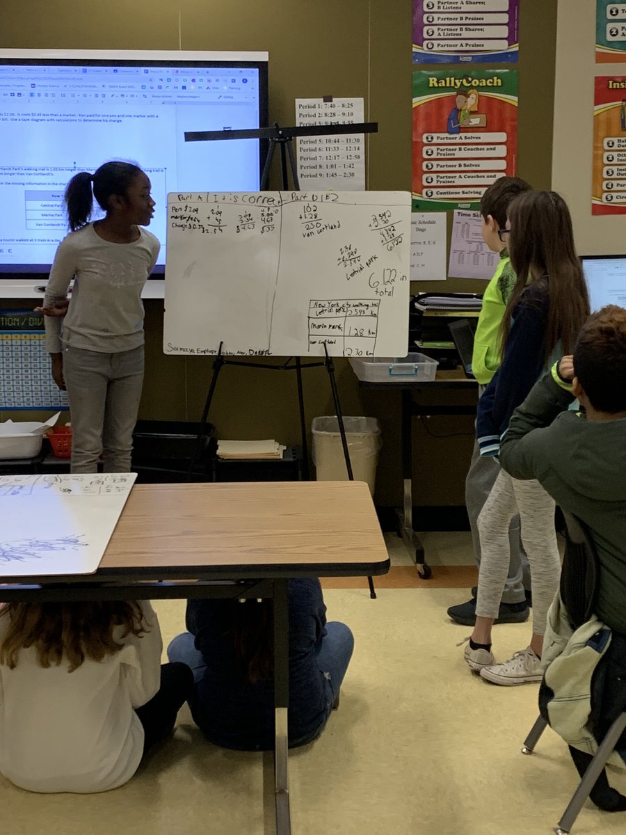 garbyclass's tweet photo. Working with our math groups and sharing our work this morning. https://t.co/VNjepJZLdO